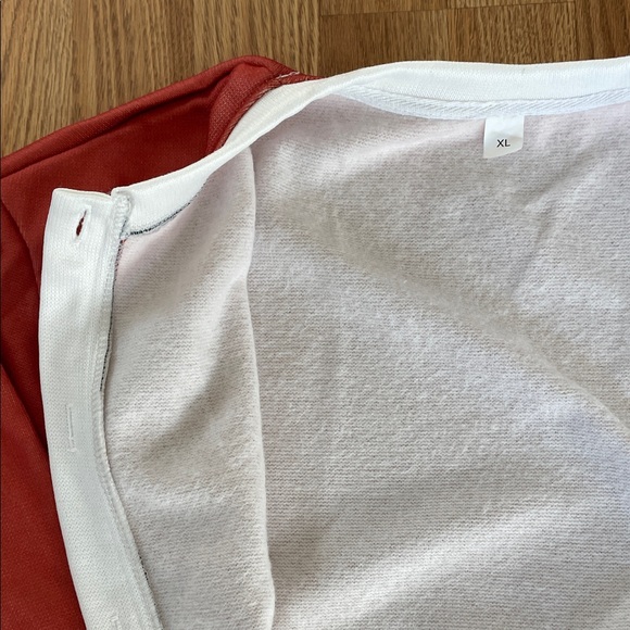 Red Cardigan with Black Cat Design - Picture 6 of 7